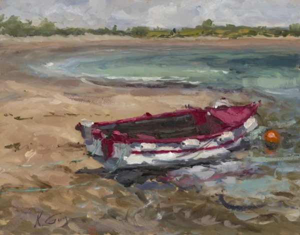 Red Boat. Carne Beach