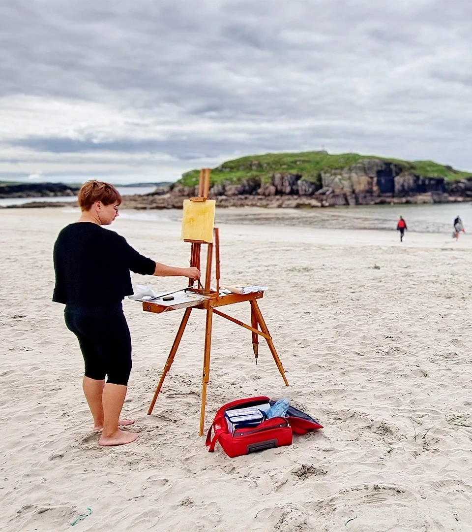 “Everything that is painted directly and on the spot always has a strength, a power, a vivacity of touch which studio work cannot approach.”M “Everything that is painted directly and on the spot always has a strength, a power, a vivacity of touch which studio work cannot approach.”M